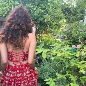 Elegant Red Embroidered Lehenga